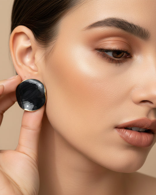 Geometric Stud Earrings