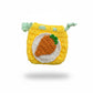 Handmade Crochet Carrot Pouch