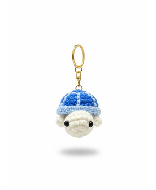 Crochet Turtle Keychain