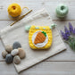 Handmade Crochet Carrot Pouch