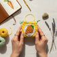 Handmade Crochet Carrot Pouch