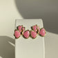 Enamel Gold Plated Stud Earring