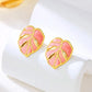Modern Minimalist Leaf Earrings